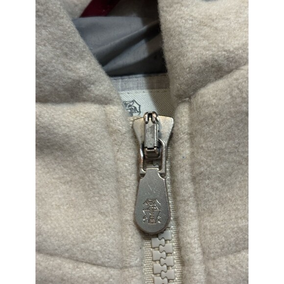 Brunello Cucinelli Wool Silk Cashmere Down Hooded Vest Size XL Maroon *READ* - Picture 6 of 16